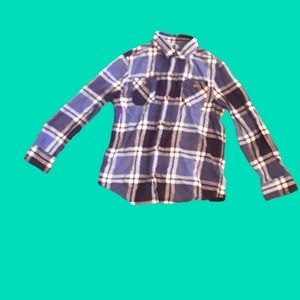 Boys plaid button-down shirt size, XL 7